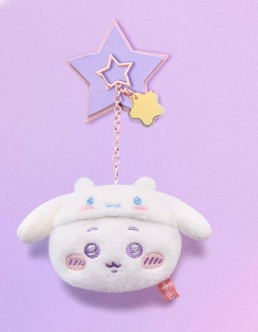 ChiiKawa X Miniso X Sanrio Series | Chiikawa Cinnamoroll Hachiware Kitty Cute Icon Plush Doll Keychain - Kawaii Items Room Decoration doll