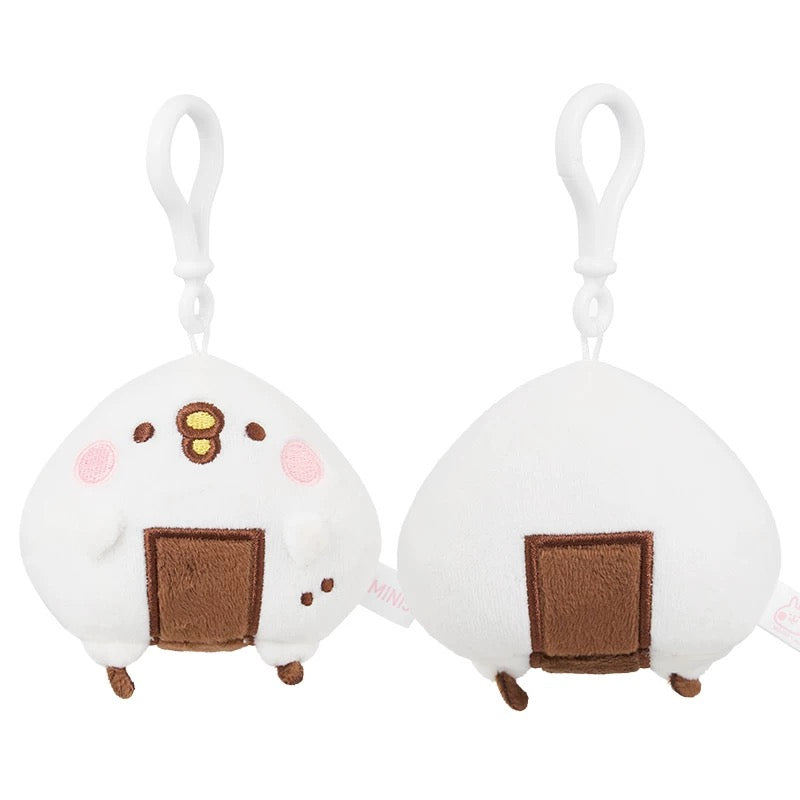 Kanahei X Miniso | Rice Ball version Usagi Piske Pink Rabbit White Chicken - 7.5cm Plush Doll Kawaii items Room Decoration Doll KawaiiGiftLand