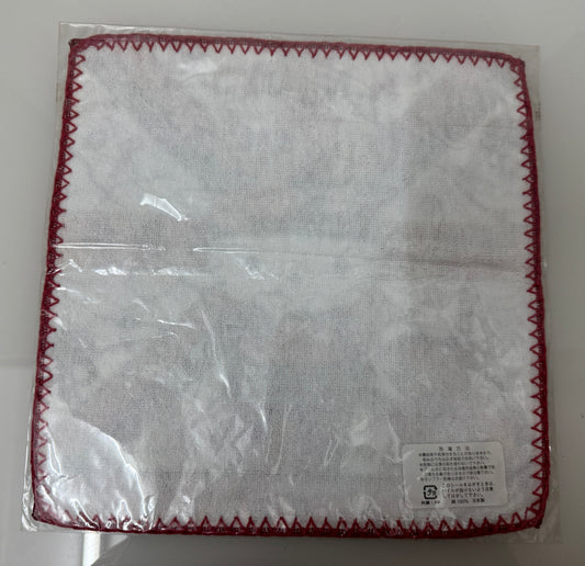 Japan Sanrio Hello Kitty x h Naoto Face Towel | Purple Red Black Punk Style - Retired 2007