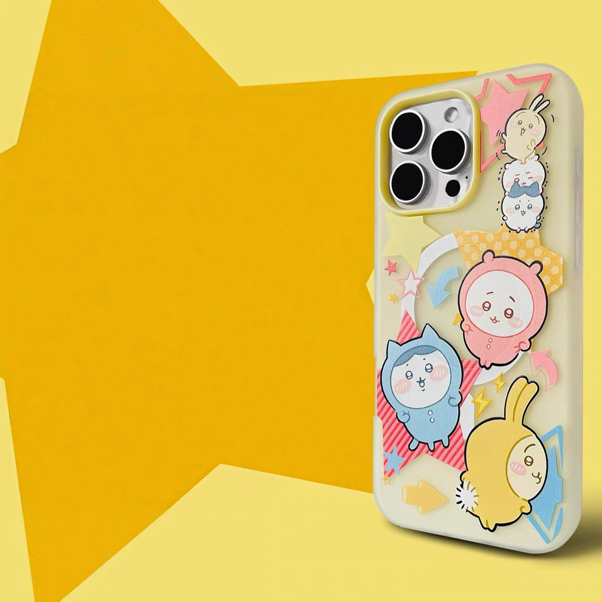 Japanese Cartoon ChiiKawa Club Music Party | Laser Case & Matt Jelly Case - iPhone Case 11 12 13 14 15 16 16e 17 17e Pro Promax