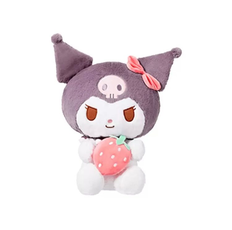 Sanrio Strawberry Big Plush Doll | My Melody Kuromi Cinnamoroll - 40cm tall Children Girlfriend Gift KawaiiGiftLand