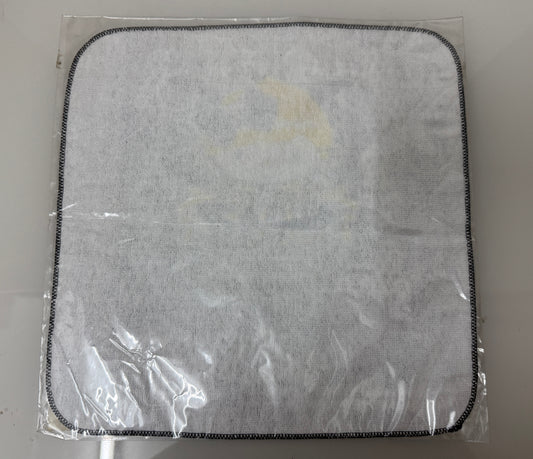 Japan Sanrio Hello Kitty x h Naoto Face Towel | Black White Yellow Punk Lolita Style - Retired 2009