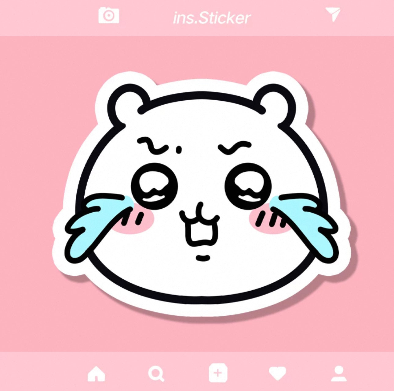 Japanese Cartoon Chiikawa Mouse Pad | ChiiKawa - Can with Hand Pillow Rest KawaiiGiftLand