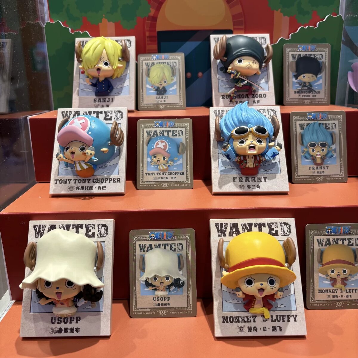 MINISO x ONE PIECE | チョッパー着せ替え3Dマグネット - ブラインド