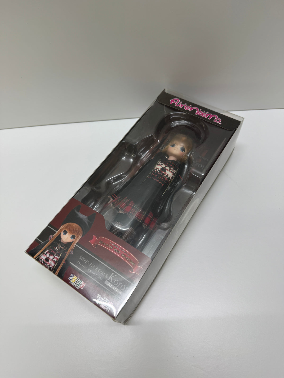 AZONE 1/6 Ex☆Cute 10th Best Selection | SWEET PUNK GIRLS! / KORON (Kitten Mouth ver.) Hair Color: Punkish Brown - 2015 Limited Edition Rare NEW