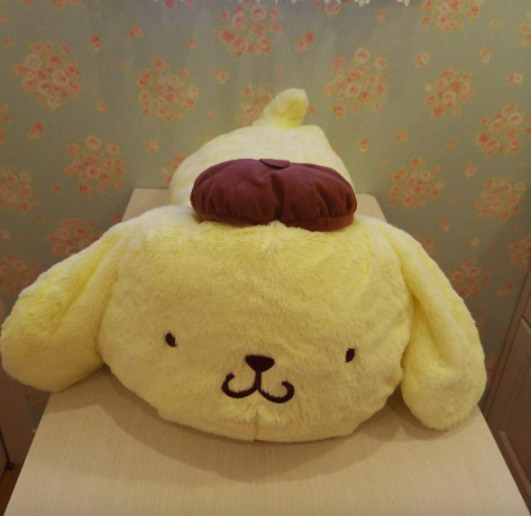Japan Sega Prize Giant Pompompurin Plush Doll - 60cm Big Cushion Pillow Kawaii Room Decoration KawaiiGiftLand