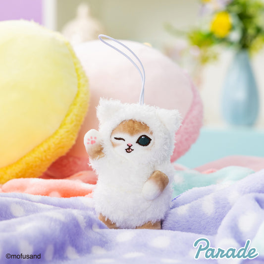 Japan Mofusand Pajamas Series | Mofusand Cat Wearing Animal One Piece Pajamas Cute Plush Doll Keychain - Kawaii items Room Decoration Doll