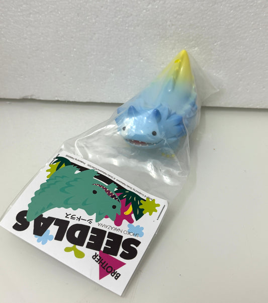 Shoko Nakazawa Sky Blue x Cyan Ver Seedlas Sofubi Vinyl Figure Byron Rangeron