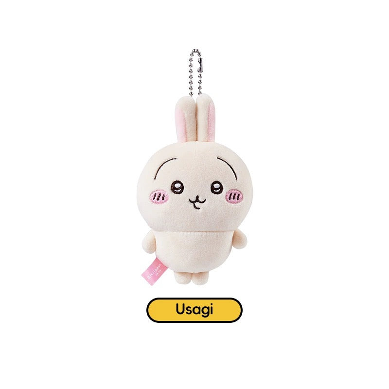 ChiiKawa X Miniso | ChiiKawa Hachiware Usagi Momonga Mini Plush Doll Keychain - Kawaii items Room Decoration doll KawaiiGiftLand