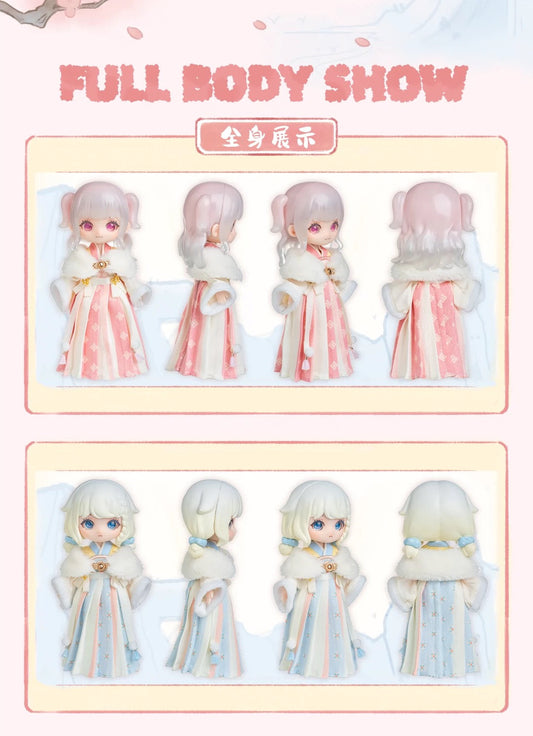 Simon Toys Liroro Summer Island | Chinese Tradition Outfits - 1/12 ob11 11cm BJD Doll Ball Joint Doll KawaiiGiftLand