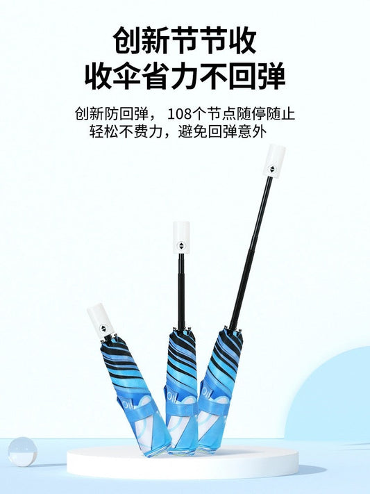 Japanese Cartoon Sanrio with Friends UV Foldable Umbrella | Hello Kitty My Melody Kuromi Cinnamoroll Pompompurin Hangyodon - UPF50+ Kawaii Daily KawaiiGiftLand