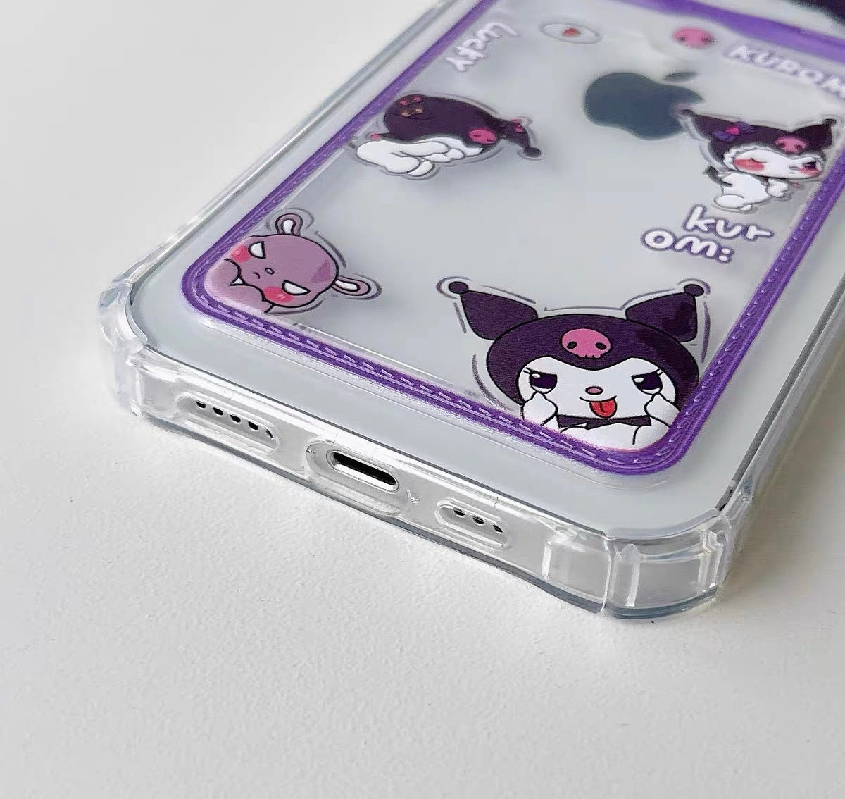 Japanese Cartoon Lovely Photo Holder | Melody Kuromi - iPhone Case PLUS X 11 12 13 14 15 16 Pro Promax KawaiiGiftLand