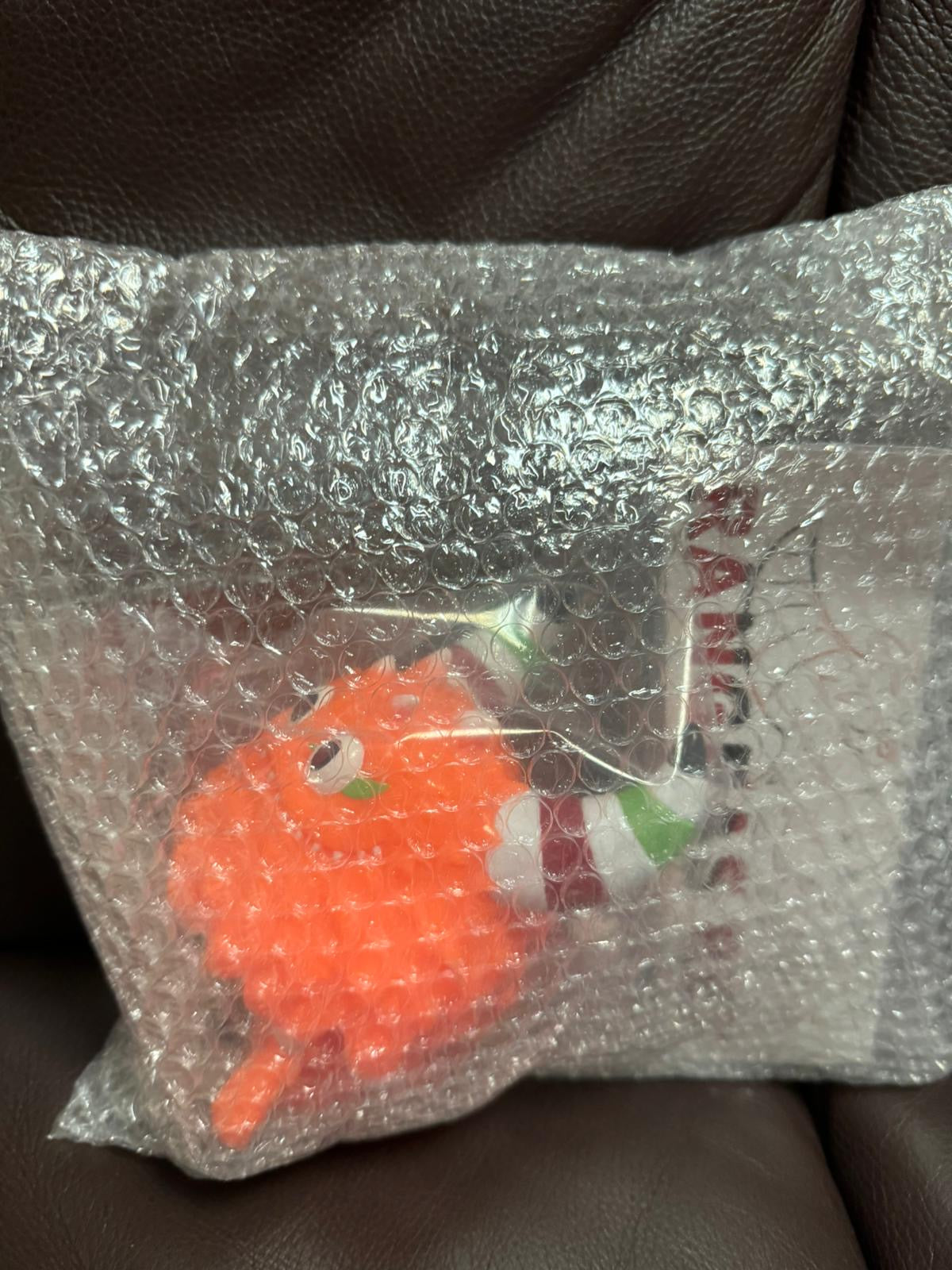 Thelittlehut Japan Artist t9g | Rangeas Rex Jr. Lollipop Orange - Sofubi Figure Soft Vinyl Rare KawaiiGiftLand