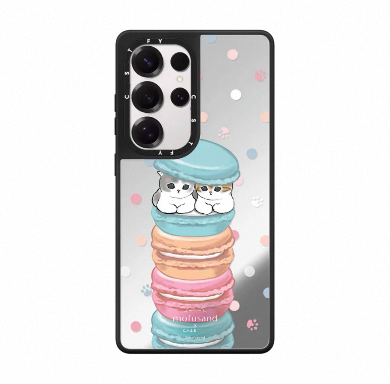 Cute Cartoon Mofusand | Macaron Style Lovely Cat - Phone Case Samsung Galaxy S25 S24 S23 Ultra KawaiiGiftLand