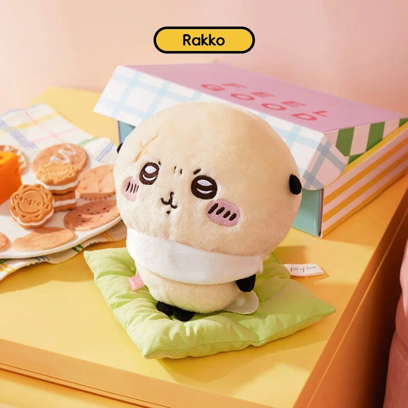 ChiiKawa X Miniso | Momonga Kurimanju Rakko Plush Doll - 20cm Kawaii Doll Plush Cute Doll Decoration KawaiiGiftLand