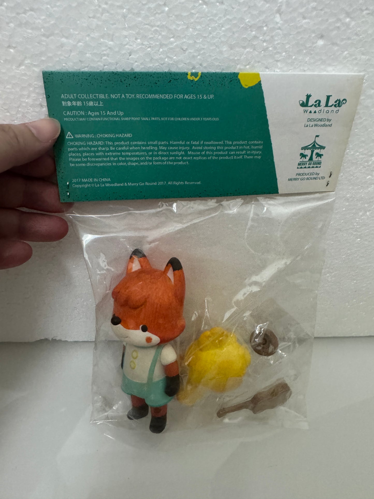 La La Woodland Studio | Flower & Fox Uncle Ko Original Version 1 - Vinyl Designer Toy