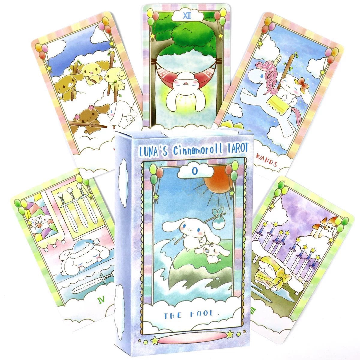 Sanrio Cinnamoroll Tarot Card - Kawaii Collection KawaiiGiftLand Sanrio Cinnamoroll Tarot Card - Kawaii Collection KawaiiGiftLand