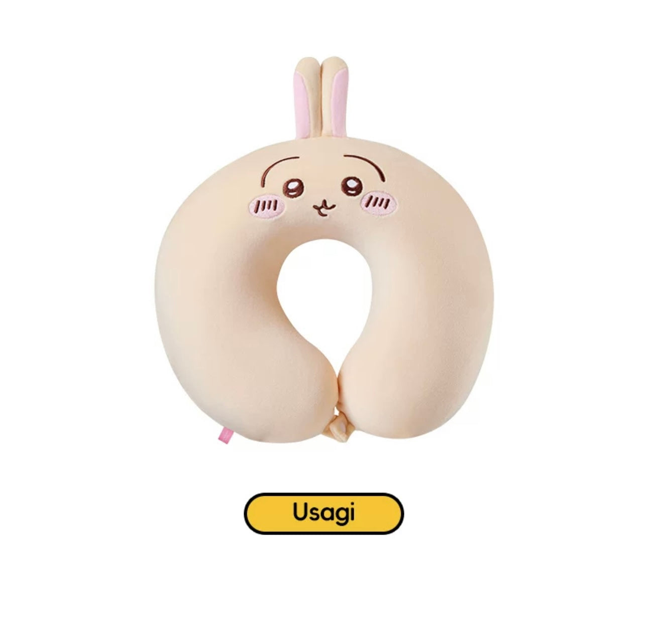 ChiiKawa X Miniso | ChiiKawa Hachiware Usagi Neck Pillow - Airplane Pillow Kawaii items Room Decoration KawaiiGiftLand