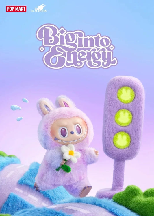 Popmart The Monster Big Into Energy Part 3 Series Limited Edition | Labubu Vinyl Face Plush Doll Figure Keychain - 15cm Kasing Lung Zimomo Labubu Toy Collection