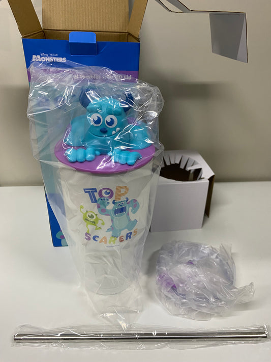 Stainless Steel Tumbler with 3D Lid 900ml | Monsters Sullivan - Keep Warm & Cool Cup Kitchenware Kitchen