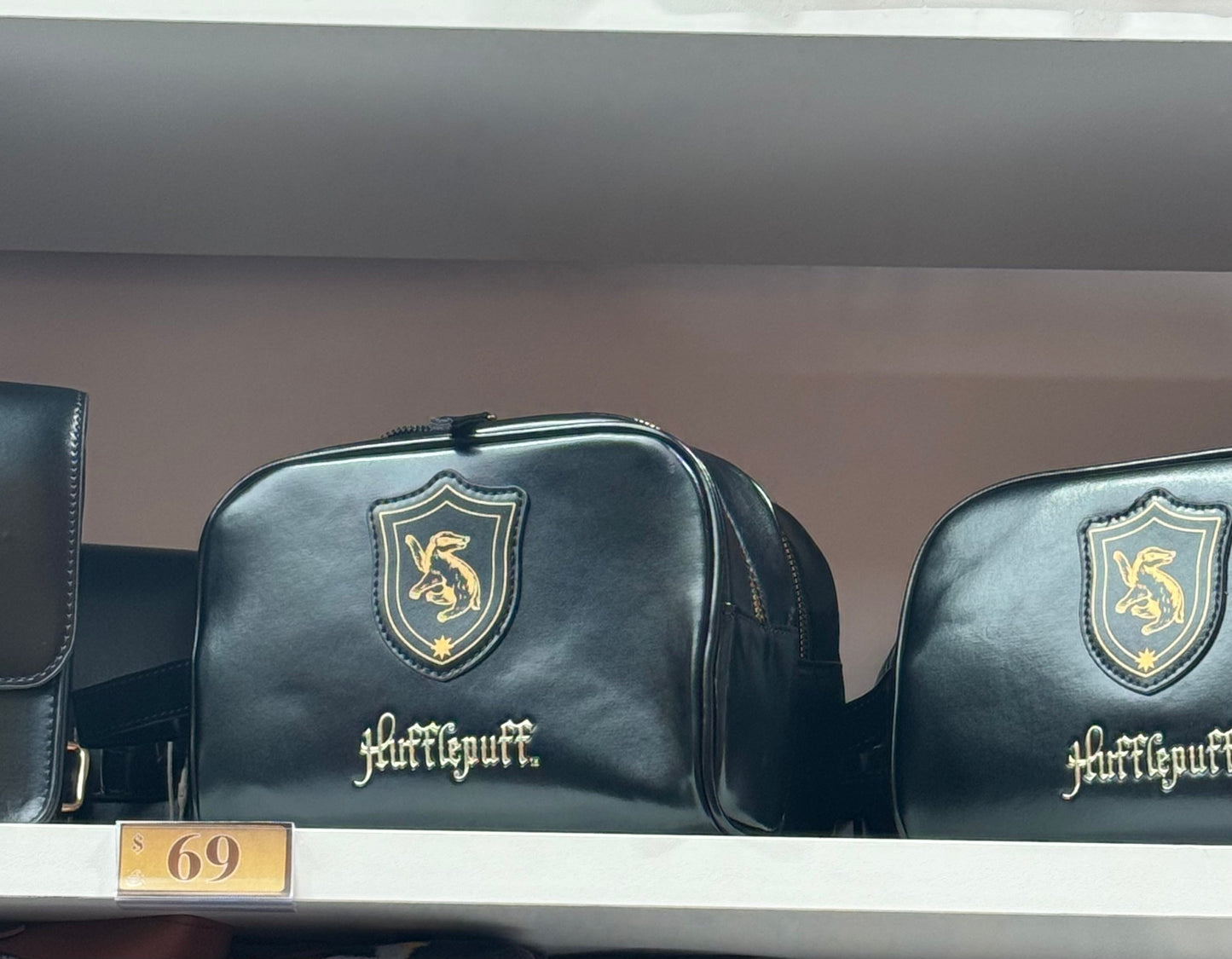 Harry Magical School Wizard Witch X Miniso | Magical School Four Houses Cosmetic Bag Red Blue Green Yellow - Kawaii items KawaiiGiftLand