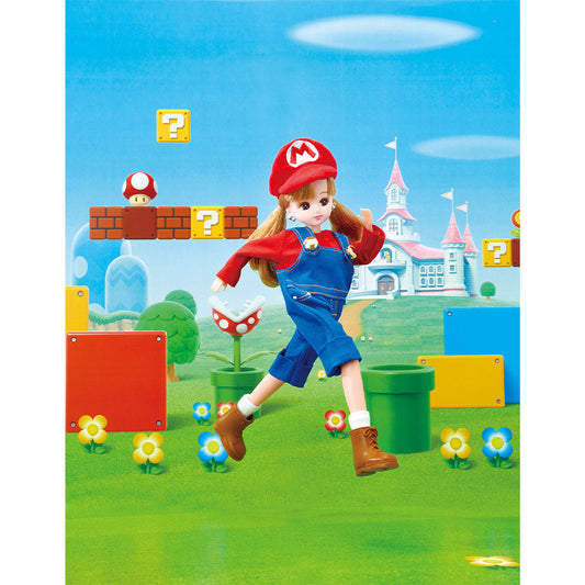 Takara Tomy Licca Chan | Super Mario Crossover Fashion Style Doll 2023 KawaiiGiftLand