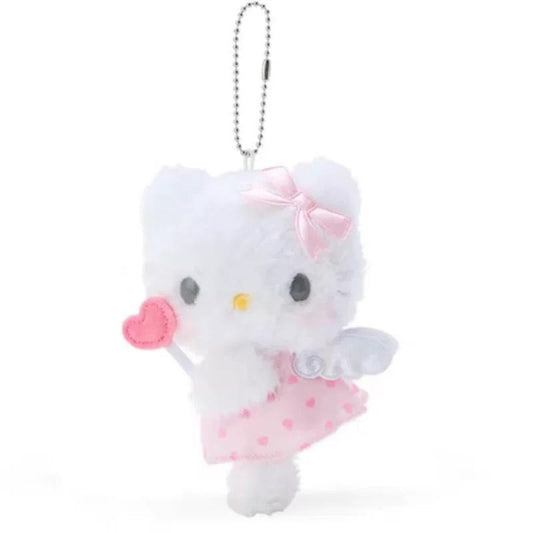 Japan Sanrio Dream Angel | Hello Kitty My Melody Kuromi Cinnamoroll Pompompurin - Mini Plush Doll 10cm Keychain KawaiiGiftLand