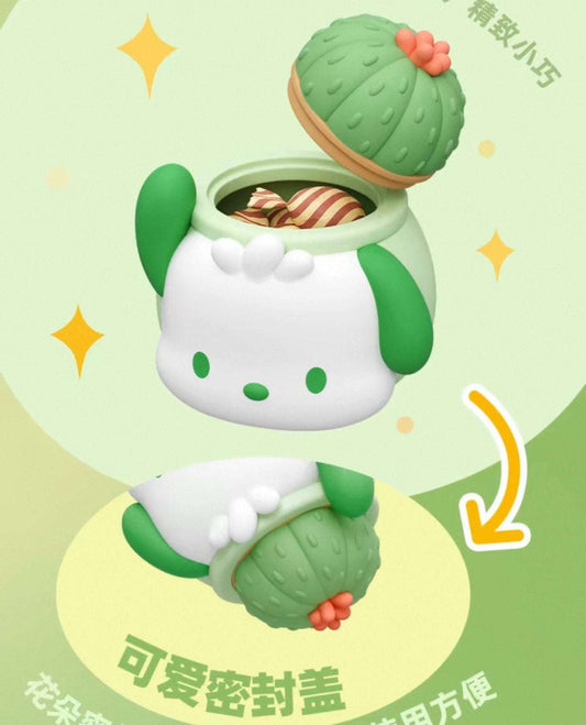 Sanrio Characters Potted Series Of Ornaments | Hello Kitty My Melody Kuromi Cinnamoroll Pompompurin Pochacco - Collectable Toys Kawaii Items