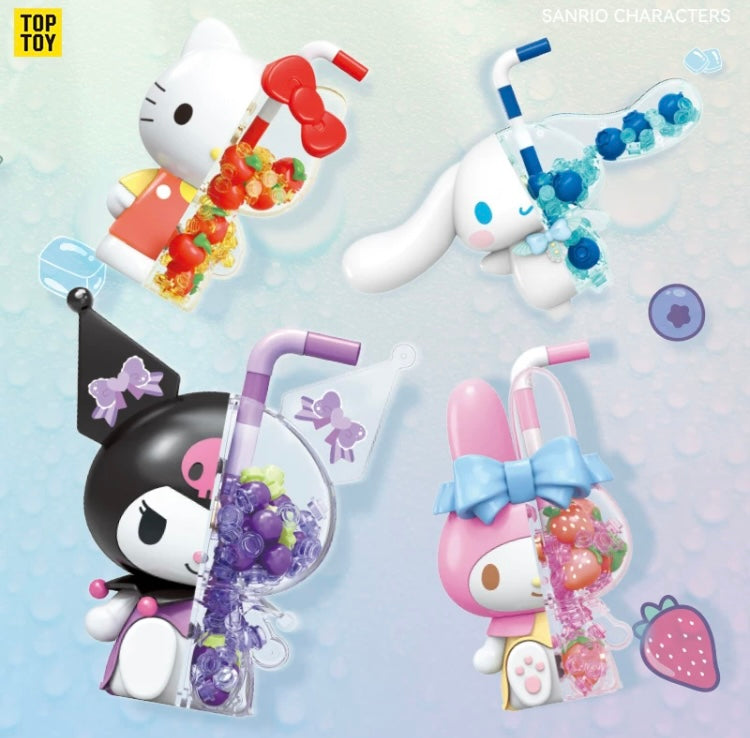Sanrio Soft Drink Soda | Hello Kitty My Melody Kuromi Cinnamoroll - Toy Collection KawaiiGiftLand