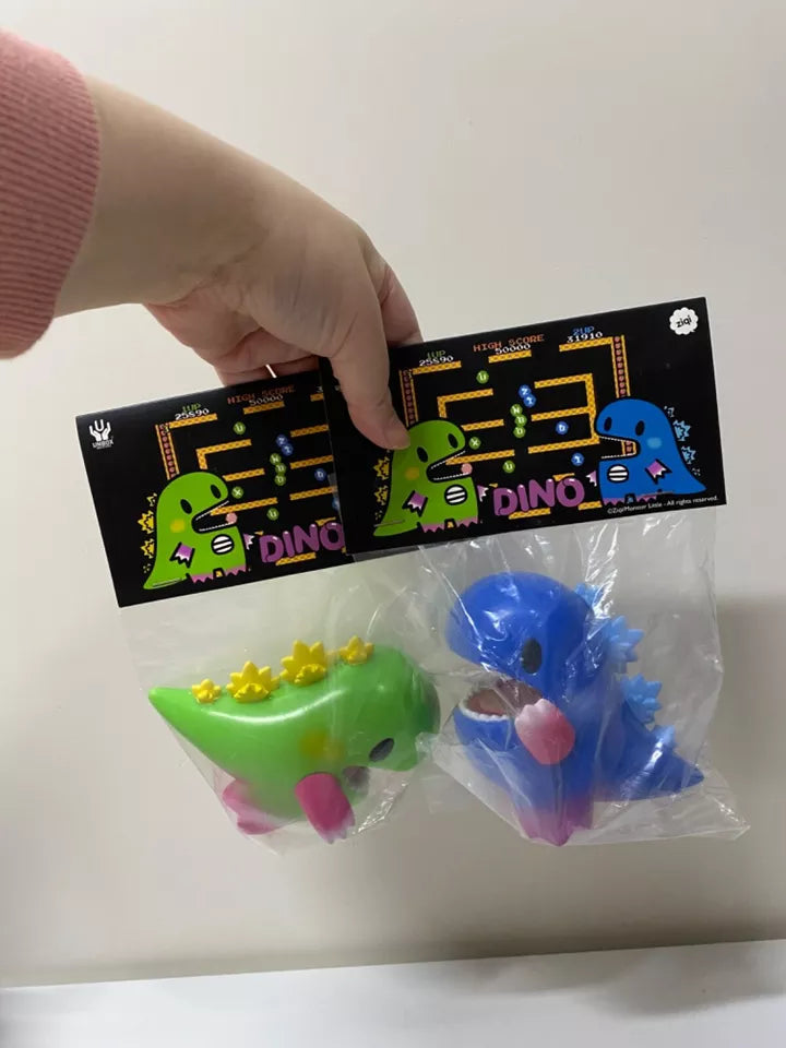 Unbox Dino Bubble Dragon Blue Green Cute Character Figure Limited Model Rare KawaiiGiftLand