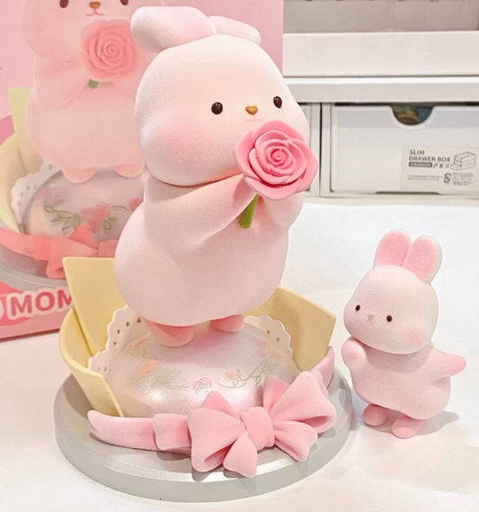 Kawaii Lovely Characters Momo Bunny | Blossoms for you Bunny 150% Figure - Toy Collection Rabbit Valentines Gift