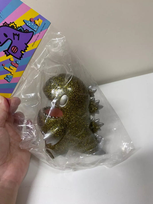 Unbox Dino Gold Glitter Dragon Dinosaur Cute Character Figure Limited Model Rare KawaiiGiftLand