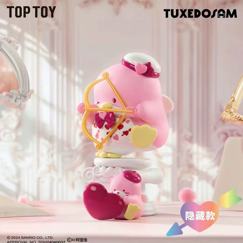 Top Toy x Sanrio Characters Cupid's Love | Hello Kitty My Melody Kuromi Cinnamoroll Pompompurin Pochocca Tuxedosam - Valentine Wedding Gift Collectable Toys Mystery Blind Box KawaiiGiftLand