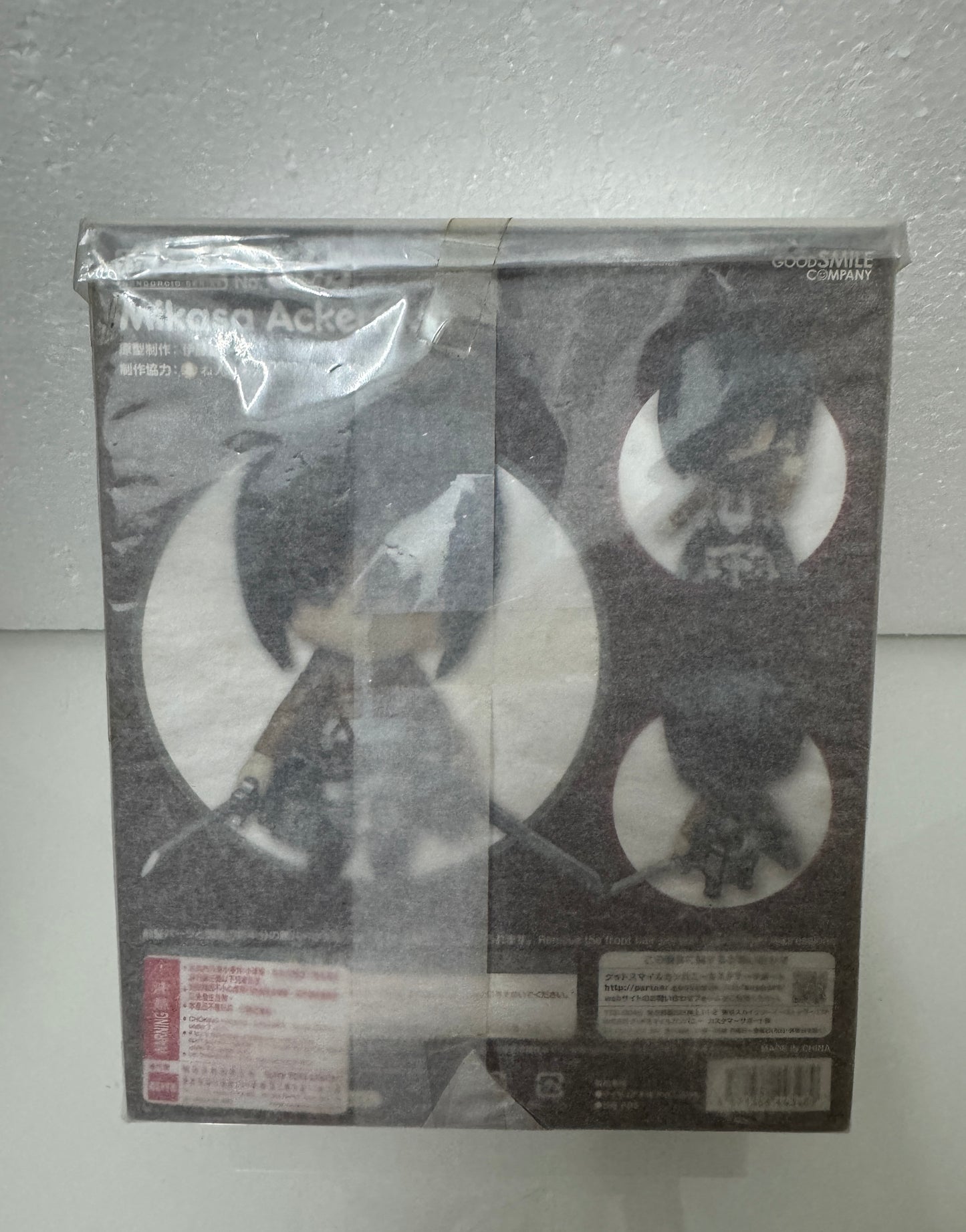 Japan GSC Nendoroid Series | 365 Mikasa Ackerman Attack on Titan - 2014 Retried PVC FIGURE DOLL Toy Collection