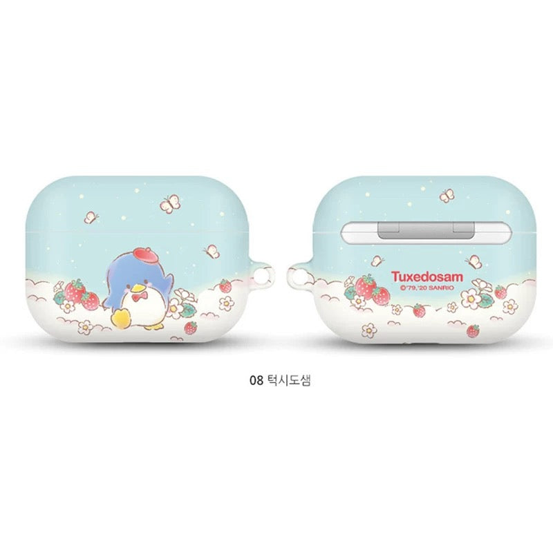 Japanese Cartoon Sanrio Sweet Stawberry | Hello Kitty Little Twin Stars My Melody Kuromi Cinnamoroll Pompompurin Pochacco Tuxedosam - AirPods AirPodsPro AirPods3 AirPods4 Case KawaiiGiftLand