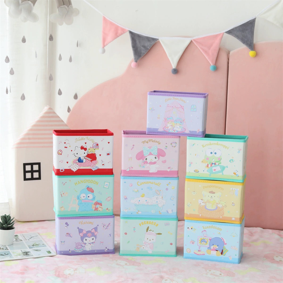 Hello Kitty Bedroom Set In A Box Velvet Queen Hello Kitty Bed Set,