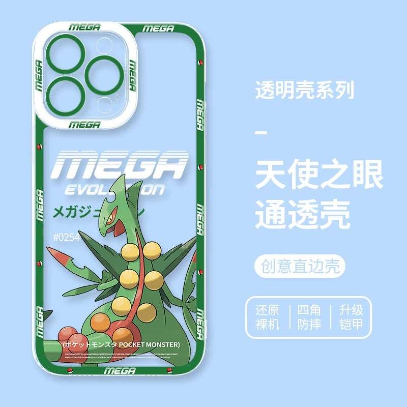 Japan Cartoon Pokemon Mega Evolution | Sceptile - iPhone Case 6 7