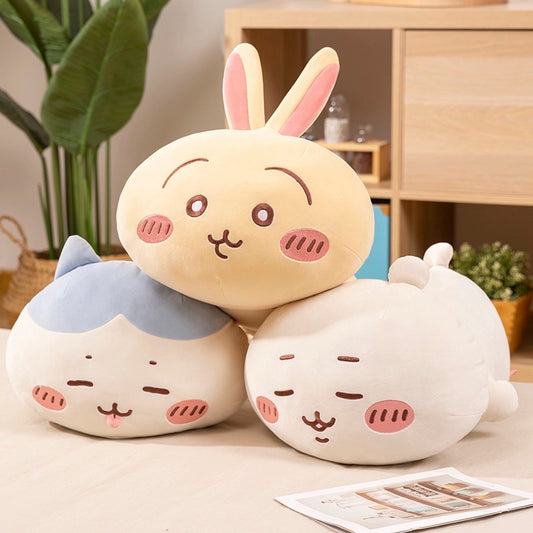 Japan ChiiKawa Laydown Giant Plush Doll | ChiiKawa Hachiware Usagi - 43cm Plush Doll Kawaii items Room Decoration doll