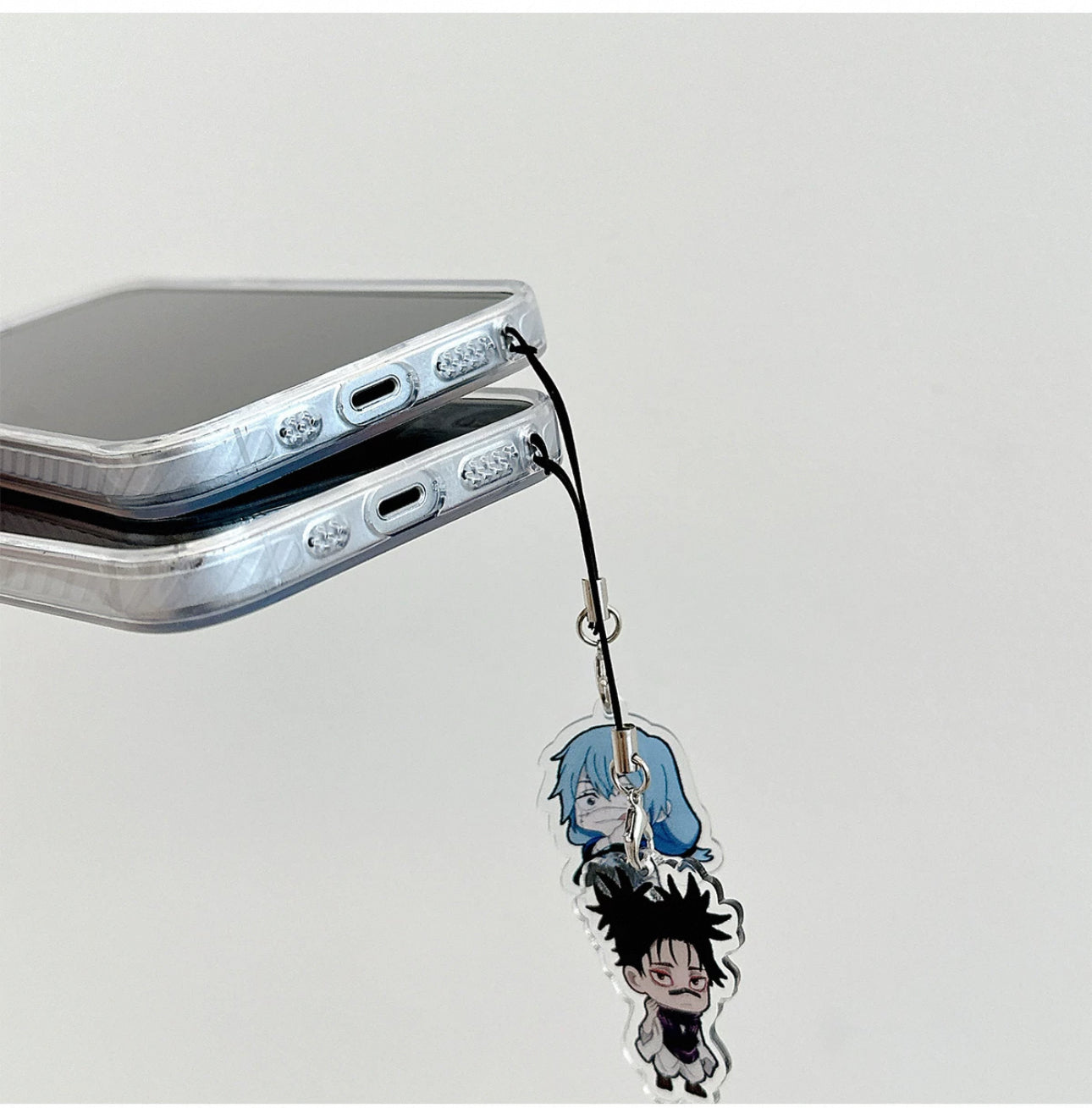 Japanese Anime Jujutsu Kaisen Phone Case with Strap | Yuji Ryomen Sukuna Geto Suguru Choso Mahito - iPhone Case 7 8 PLUS SE2 XS XR X 11 12 13 14 15 16 Pro Promax 12mini 13mini KawaiiGiftLand