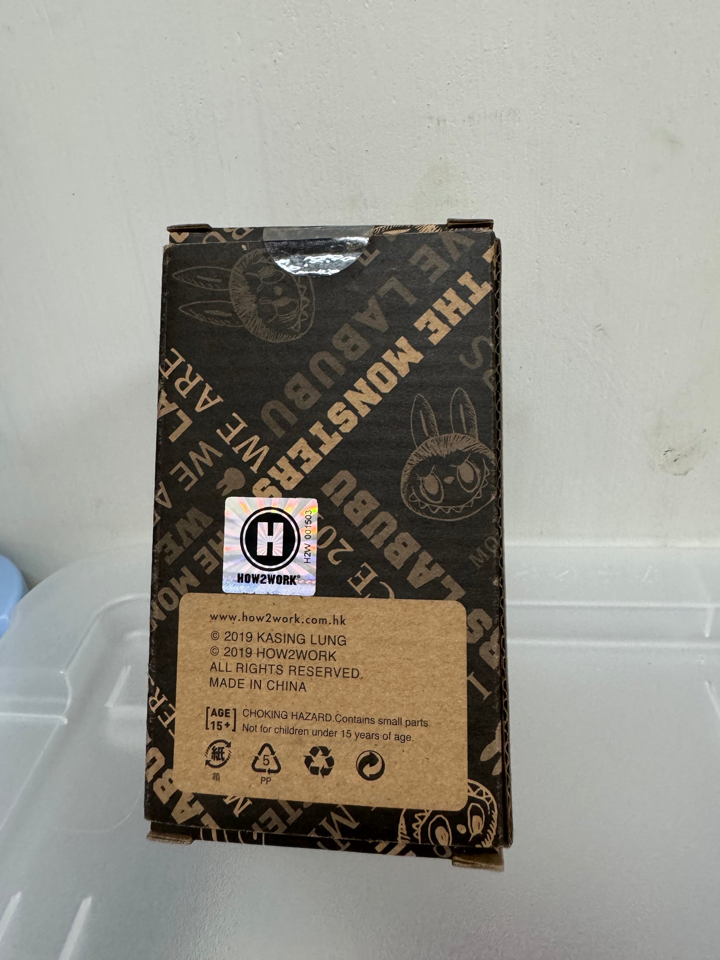 How2work Mini Labubu Transparent White Orange Superman Toy ver Limited Edition Retired Rare KawaiiGiftLand