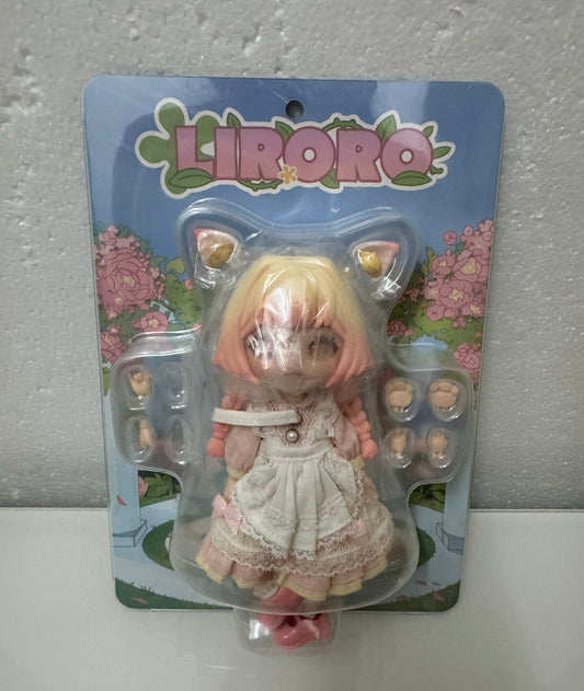 Simon Toys Liroro Summer Island | 1st Special Peony Garden Limited Edition - 1/12 ob11 11cm BJD Doll Ball Joint Doll Collectible Toys