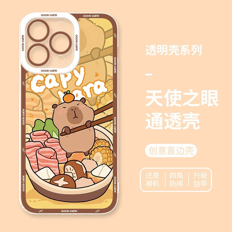 Cute Animal Capybara | Part4 8 Styles - iPhone Case PLUS SE2 XS XR X 11 12 13 14 15 16 16e 17 17e Pro Promax 12mini 13mini