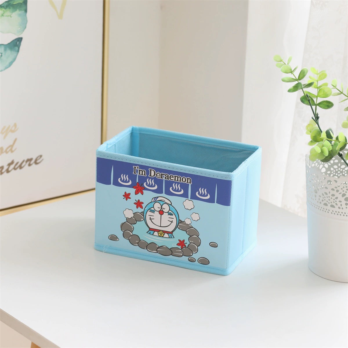 Japanese Cartoon Blue Robot Cat Storage Box | Doraemon - Bedroom Girl Gift KawaiiGiftLand