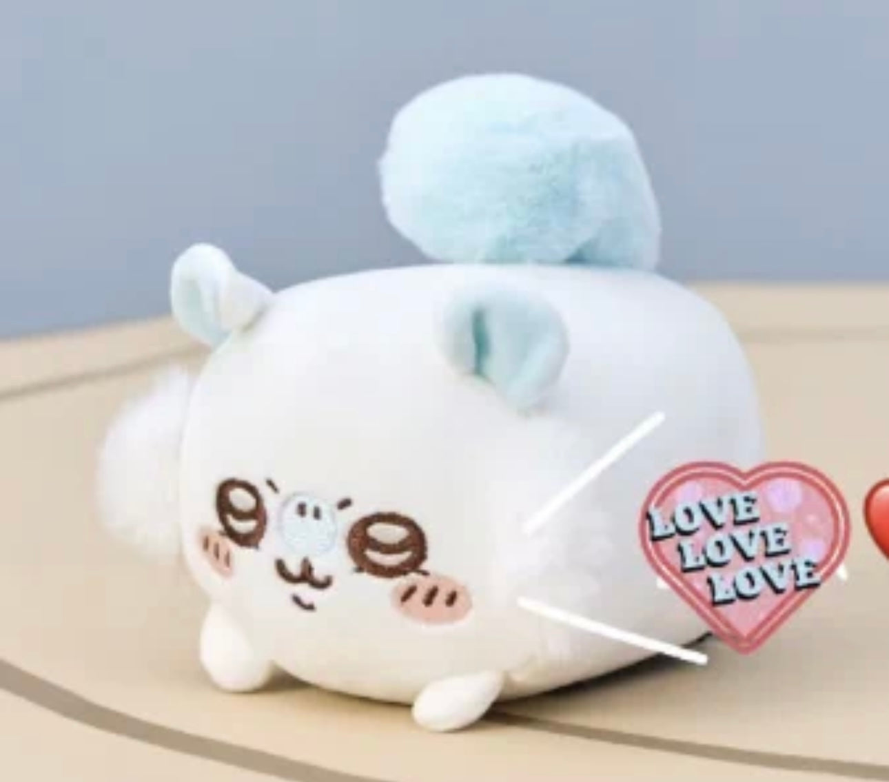 ChiiKawa X Miniso | ChiiKawa Hachiware Usagi Momonga Stacked Plush Doll - Kawaii items Room Decoration doll KawaiiGiftLand
