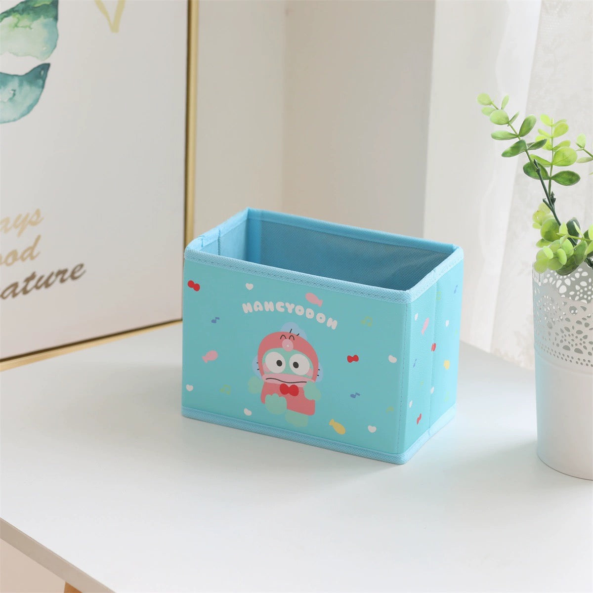 Japanese Cartoon with Friends Outfits Storage Box | Hello Kitty My Melody Kuromi Little Twin Stars Cinnamoroll Pompompurin Pochacco Hangyodon - Bedroom Girl Gift KawaiiGiftLand