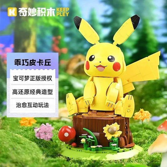 Pokemon Sweet Pikachu with 15 voices and moveable - Building Blocks Toy Collections