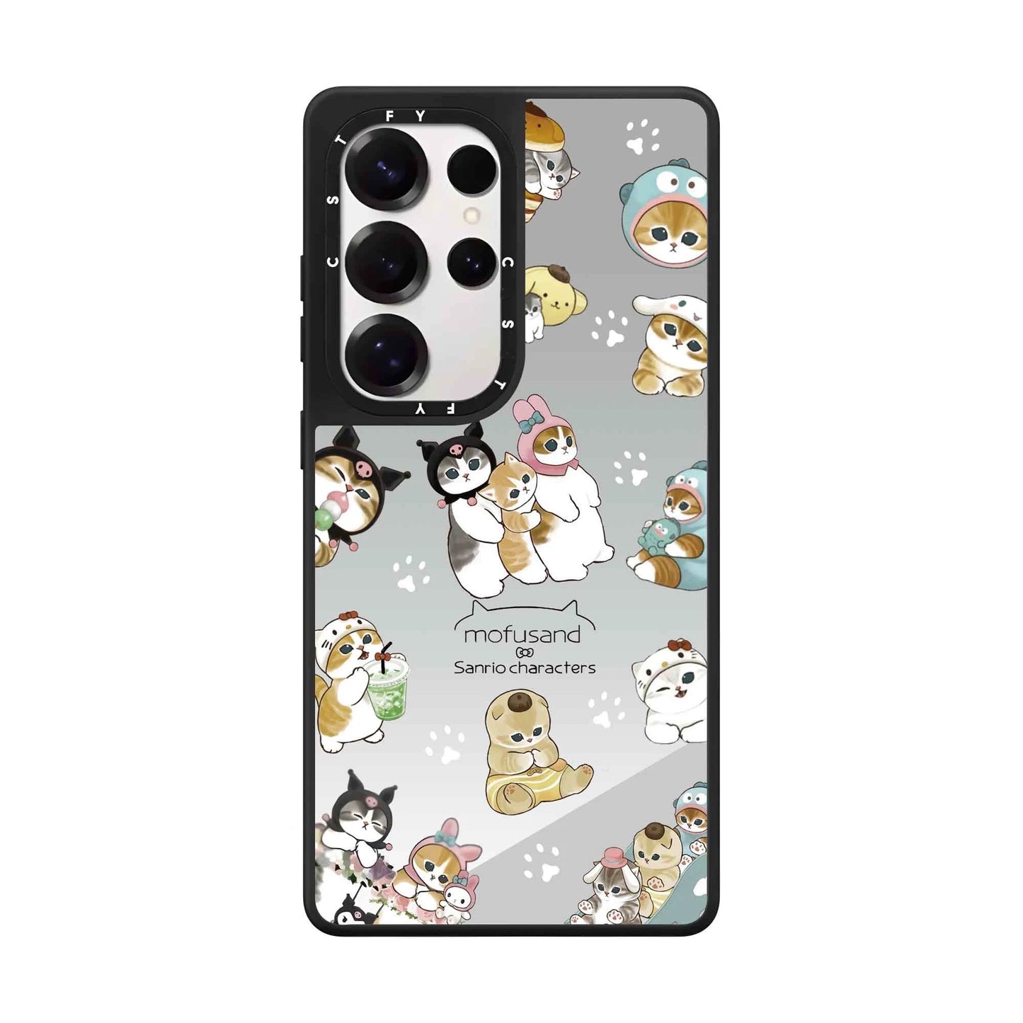 Cute Cartoon Mofusand | Strawberry Cat & Cosplay - Phone Case Samsung Galaxy S25 S24 S23 Ultra KawaiiGiftLand