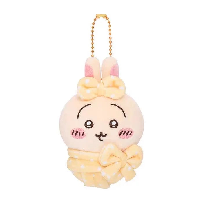 Japan ChiiKawa Baby Style | ChiiKawa Hachiware Usagi - Mini Plush Doll 10cm Keychain KawaiiGiftLand