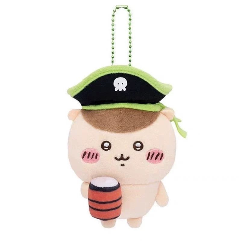Japan ChiiKawa | Chiikawa Hachiware Usagi Momonga Kurimanju Cosplay Pirate Plush Doll Keychain - Kawaii items Room Decoration doll KawaiiGiftLand
