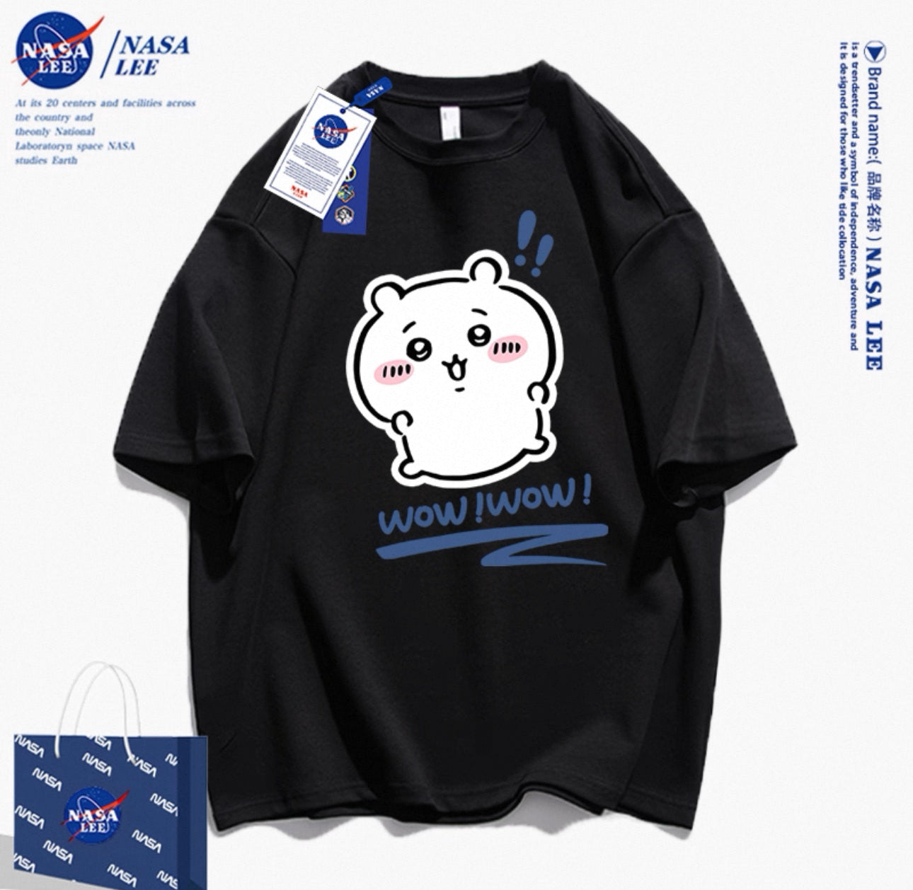 Japanese Cartoon ChiiKawa Casual Style T-Shirt Series | Wow Chiikawa - Kawaii Fashion Items